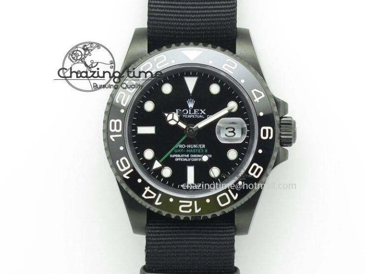 MiroTime 0116 Submariner Phantomlab Transparent KZF Best Edition Black Dial on White Rubber Strap VR StreetReady 2567